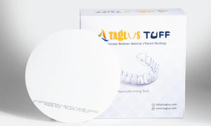 Taglus TUFF Retainer Material - 0.8mm x 125mm Round - 50 Sheets